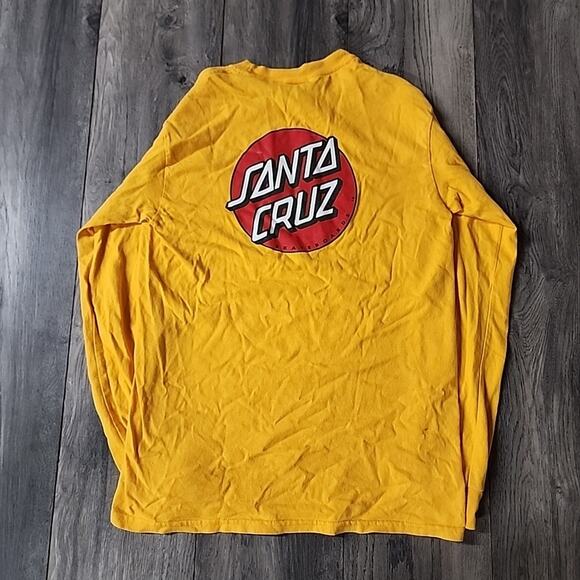 Santa Cruz Skateboards Men's Small Long Sleeve Double Sided Graphic T Shirt - Picture 4 of 4